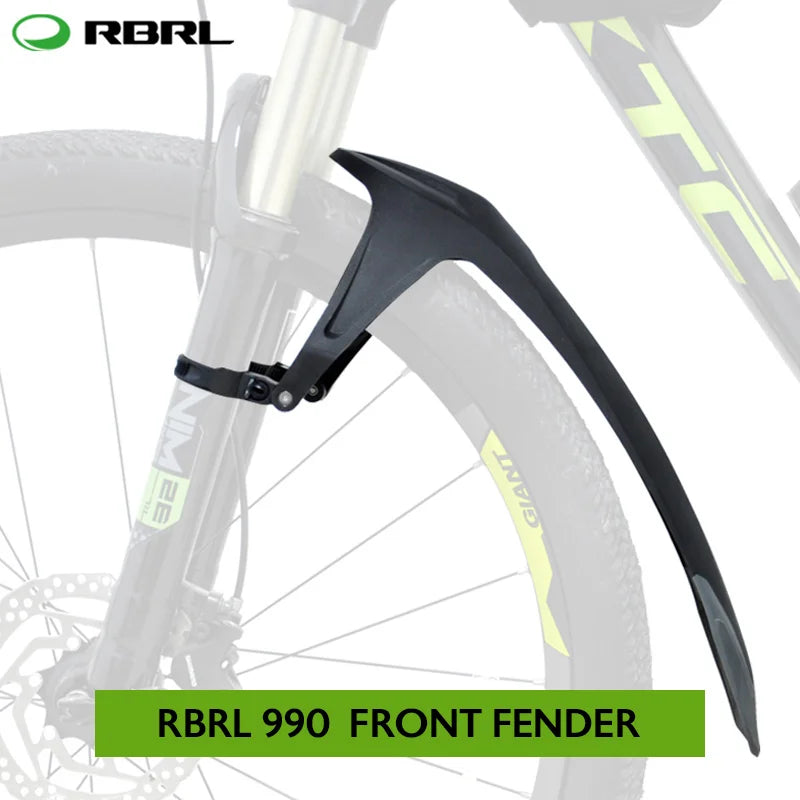 RBRL 24 26 27.5 29 inch MTB Mudguard Bicycle Mudguard MTB Front Rear Fender Quick Release Cycling Mudguard MTB Accessories