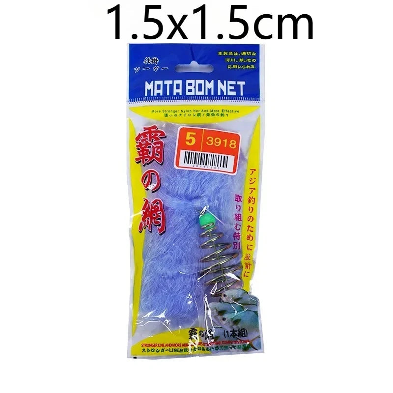 Fishing net with high carbon steel frame, luminous bead trap, sea fish net, gear design, feeding trap