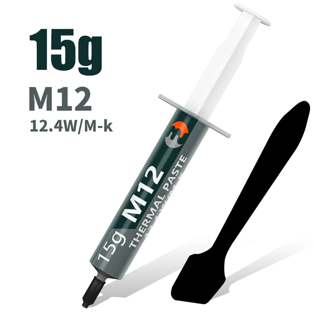 MJ Thermal Paste Performance Thermal Grease 12.4 W/MK 1/4/8/15/30g for PC PS5 CPU GPU Cooling