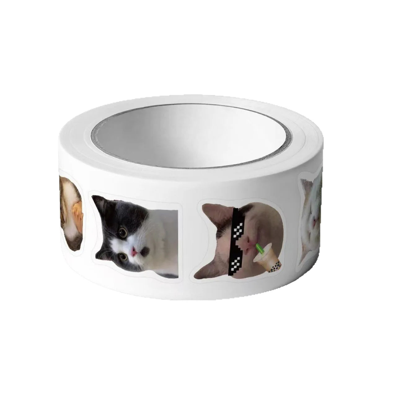 Cute Cat Graffiti Stickers, 500 Pieces, for Notebooks, Water Bottles, Luggage, Phone Cases, DIY Decoration and Kids' Stickers