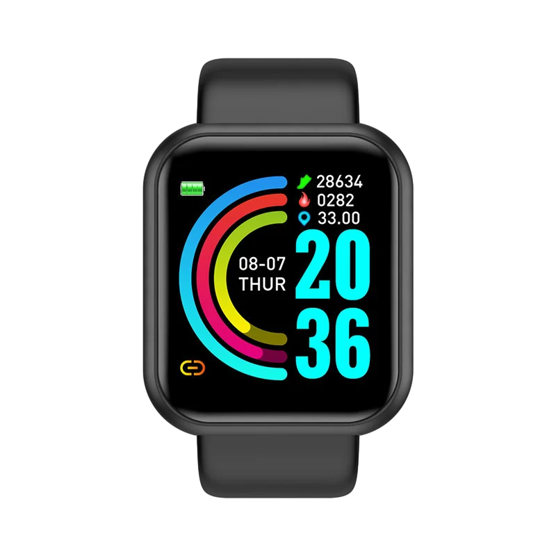 Montre Connectée Sport USB Fitness — Multi-Fonction Android Homme Femme