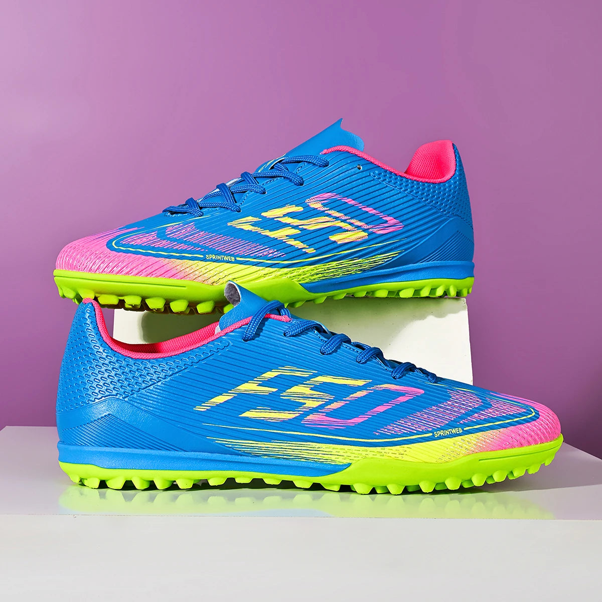 Chaussures de Football TF Crampons Gazon Respirantes — Futsal & Match Unisexe