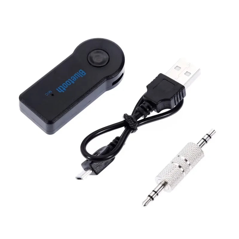 Wireless Car Audio Receiver Adapter, 3.5mm, Bluetooth 5.0, For Car, MP3, FM, Music Transmitter, P2, Music Call, Bluetooth Adapter