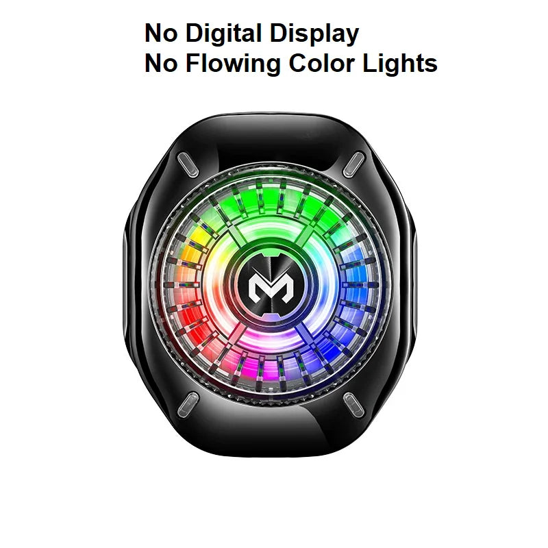 MEMO CX10 — Refroidisseur Téléphone Semi-Conducteur Clip Magnétique LED RGB