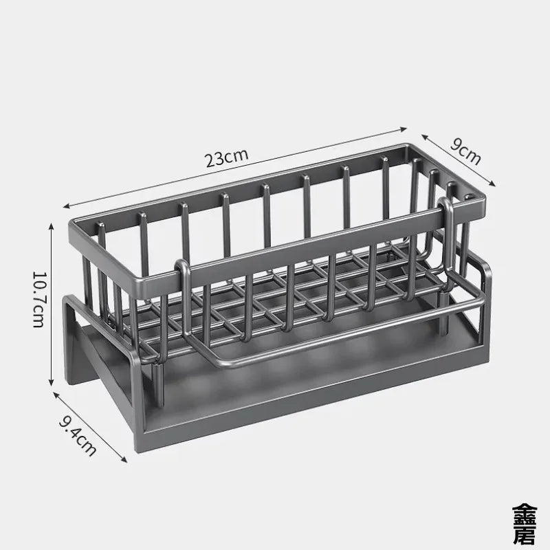 Étagère À Épices Compacte Robinet — Organisateur Évier Égouttoir Cuisine