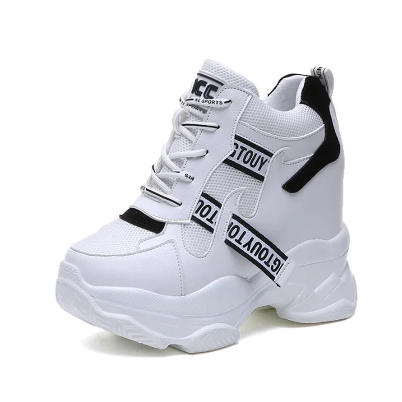 Baskets Montantes à Plateforme Femme — Bottes Sport & Panier