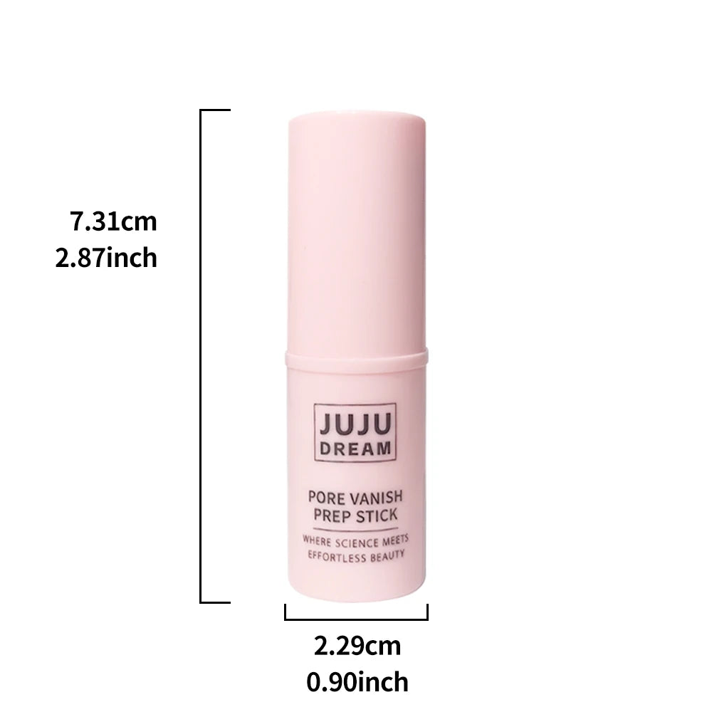 JUJU DREAM Pore Vanish Prep Stick - Pore Minimizing Prep Stick, Face Makeup Primer, Oil Control, for Smooth Makeup