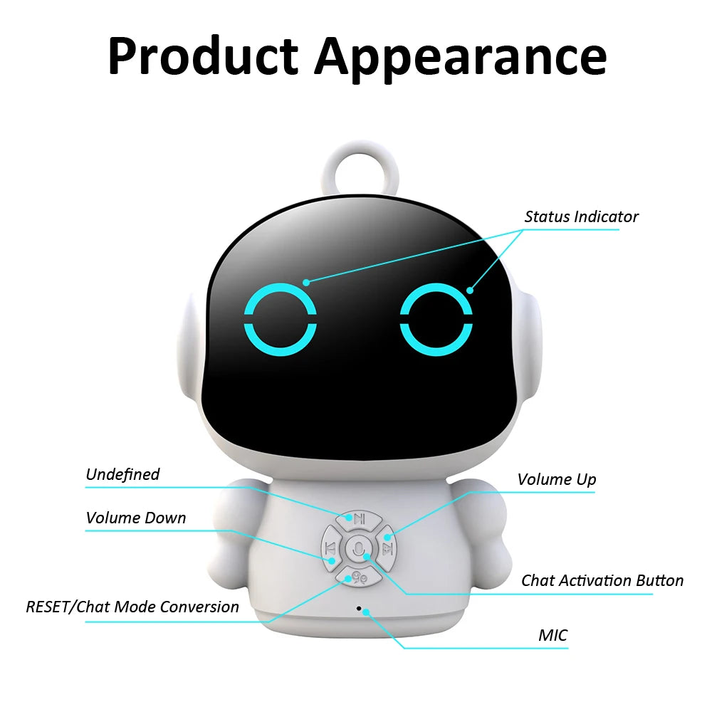 Tuya – Robot inteligente AI WiFi, juguetes de educación temprana para niños, reconocimiento de voz y máquina de aprendizaje interactiva de voz educativa