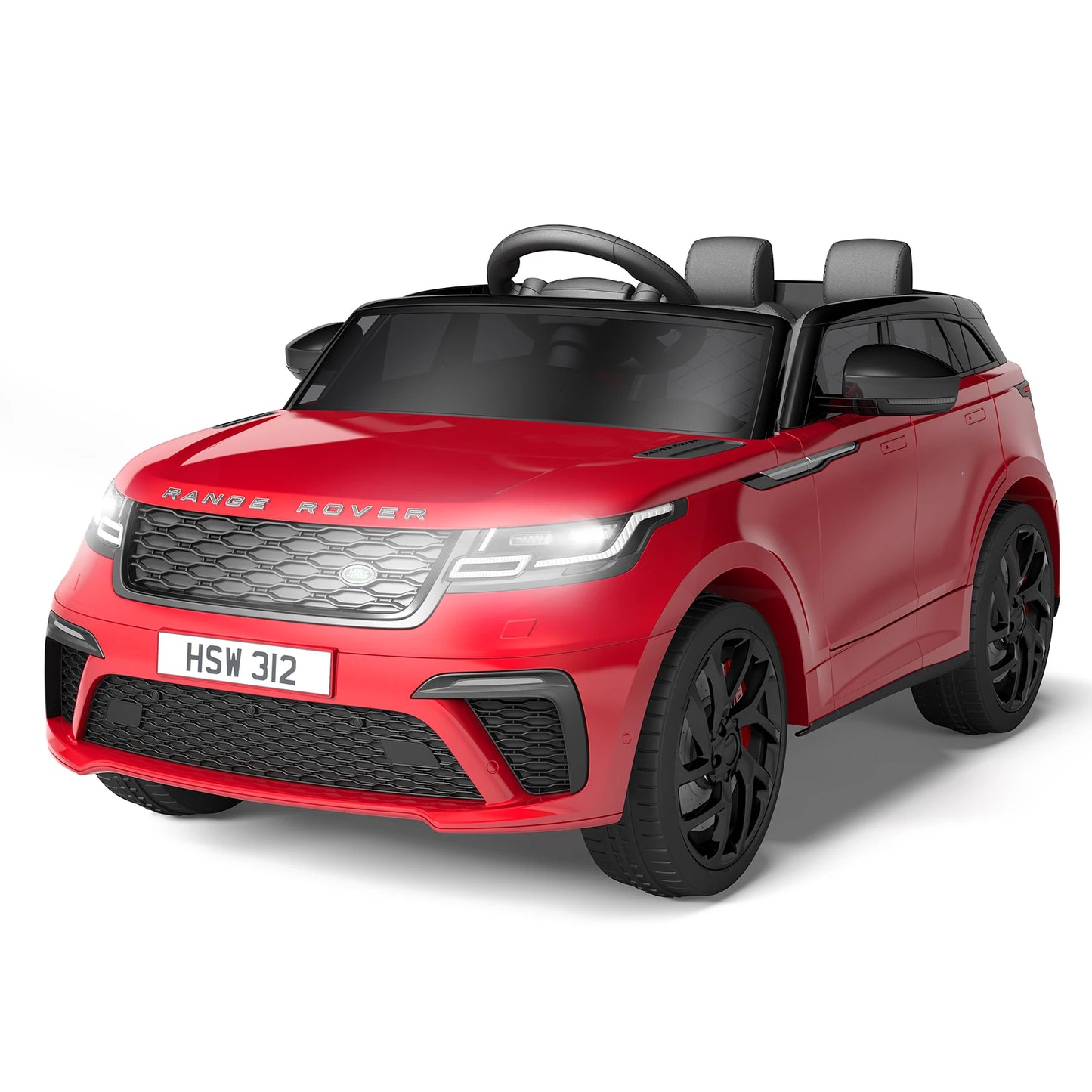 Voiture Électrique Enfants 4-8 Ans 12V Télécommande — Lecteur MP3 Bascule Nervure