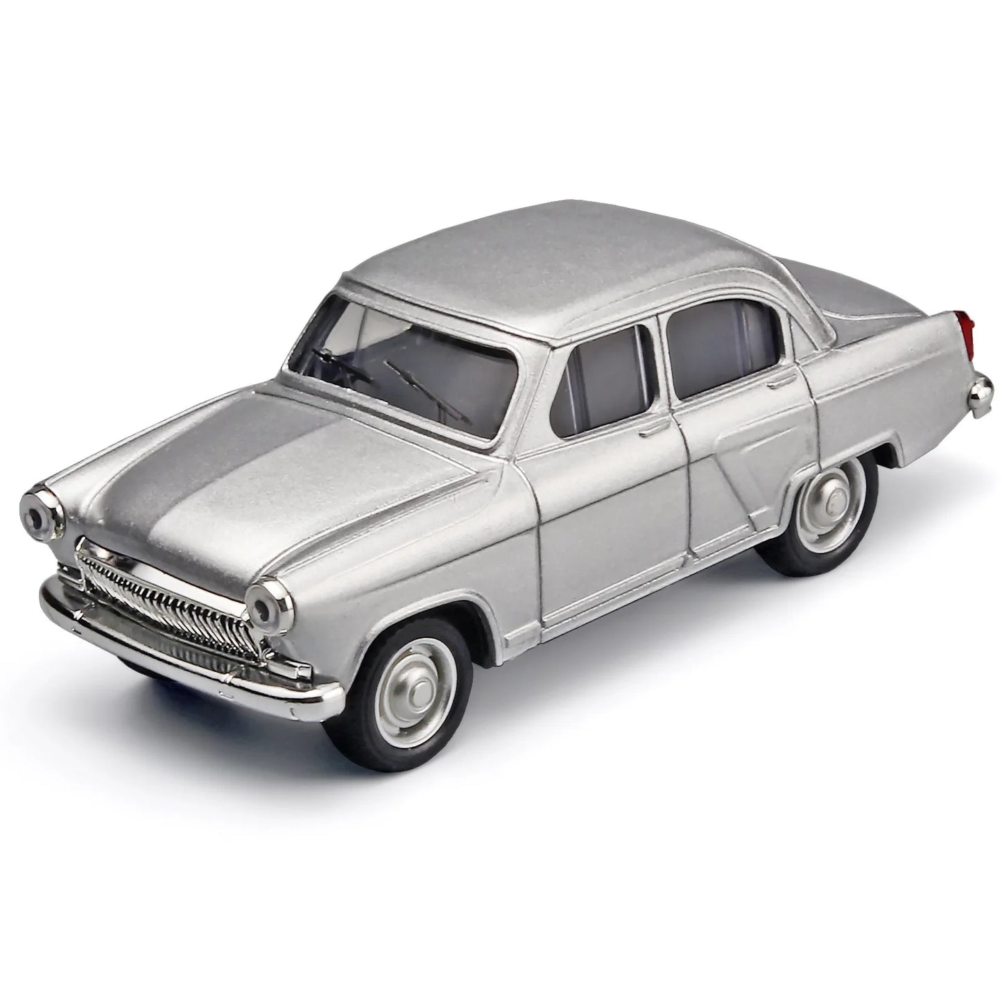 Maqueta de coche en miniatura de aleación de metal Volga GAZ-21 a escala 1:43, modelo de coche de juguete, decoración de escritorio, regalos, colección, regalos para aficionados, vehículo clásico, para niños