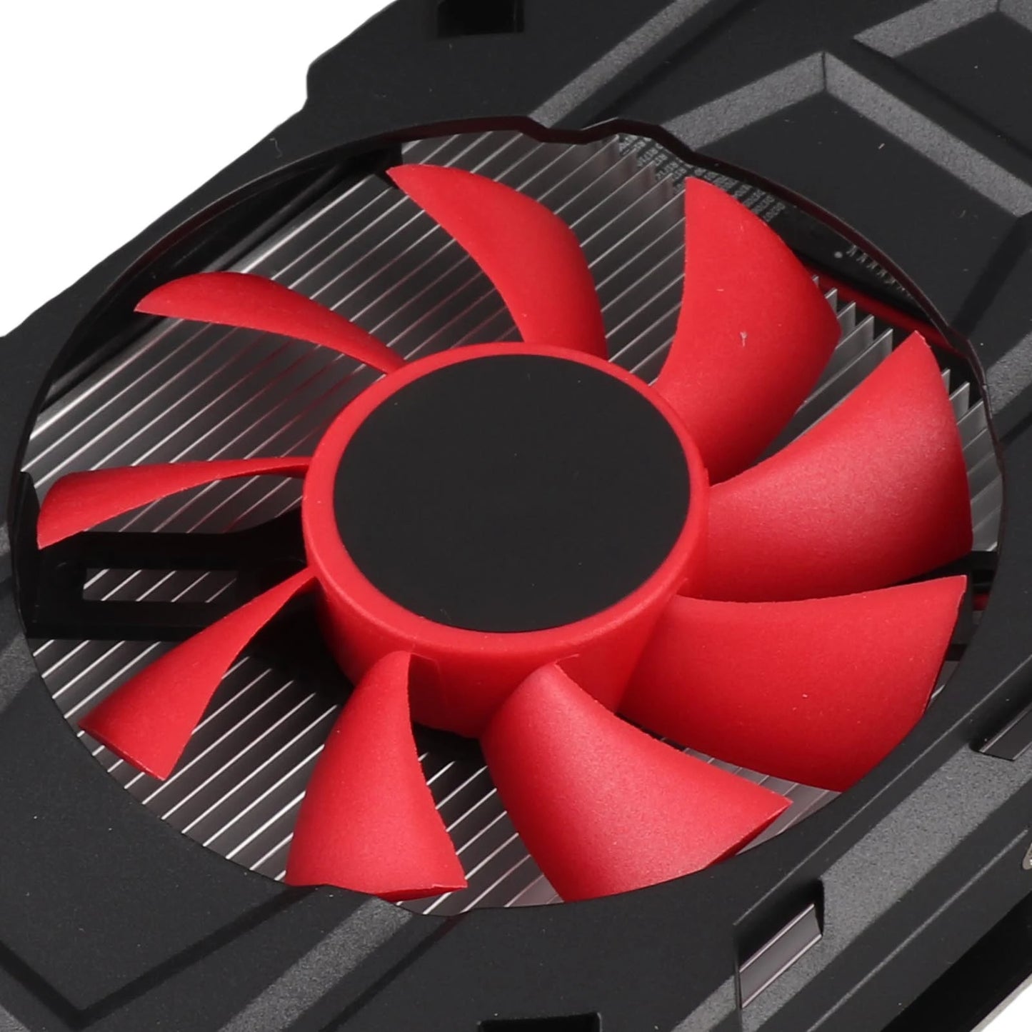 Carte graphique HD7670 4 Go DDR5 128 bits avec ventilateur de refroidissement, prise en charge 2560x1600, interface multimédia HD, carte graphique de jeu DVI VGA
