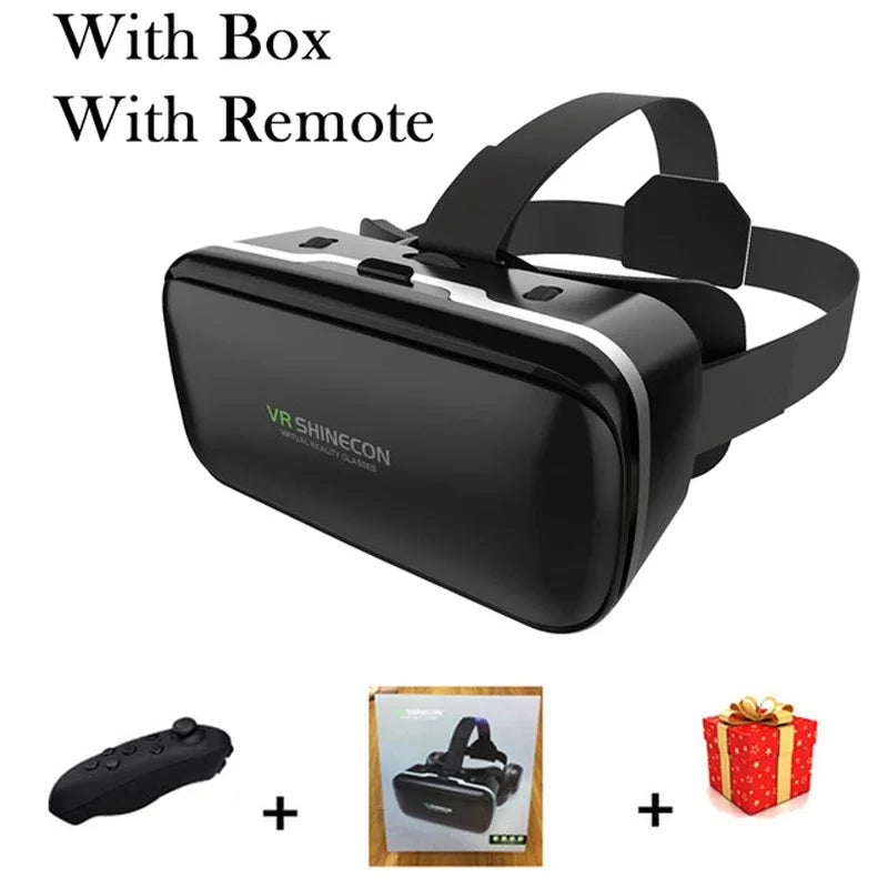 VR Shinecon 10.0 3D Headset Virtual Reality Glasses for Smartphone Smart Phone Goggles Viar Headset Video Game Binoculars