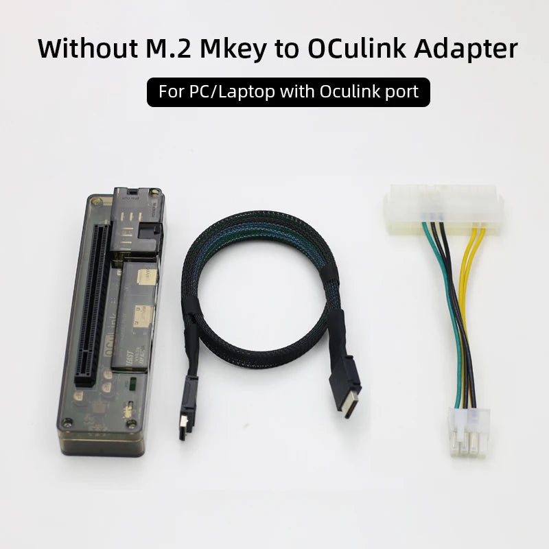 EXP GDC OCuLink-Adaptateur de carte graphique externe, haute vitesse, GPU S6 PCIe 4.0x4, Mini PC, ordinateur portable, ordinateur portable, M.2, Mkey vers OCuLink