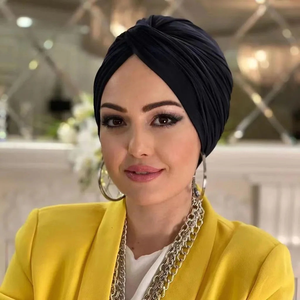 Musulman modeste Hijab casquette sous-capuchon Abaya Hijabs pour femme islamique Abayas Jersey enveloppe instantanée femmes froissé arabe Modal soie casquettes