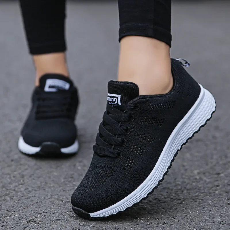 Women's Shoes Fashion Sneakers Women's Tennis Sports Shoes Designer Shoes Women's White Women's Casual Flat Shoes Sneakers