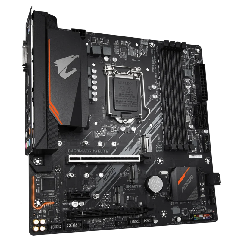Gigabyte B460M AORUS ELITE carte mère B460 LGA 1200 DDR4 prise en charge de la carte mère Core 10e génération