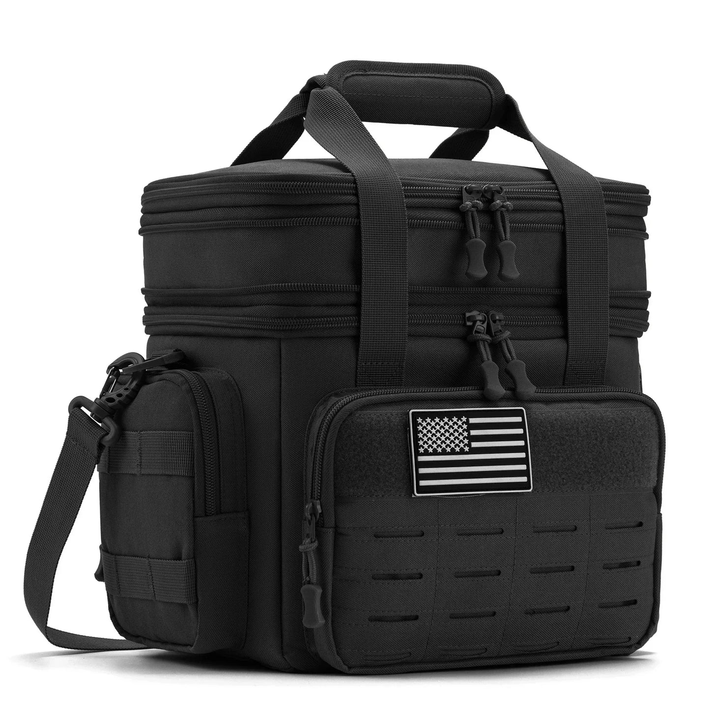 Boîte à déjeuner tactique 18L pour hommes, sac isotherme extensible et robuste, sac thermique étanche, travail Camping pique-nique en plein air