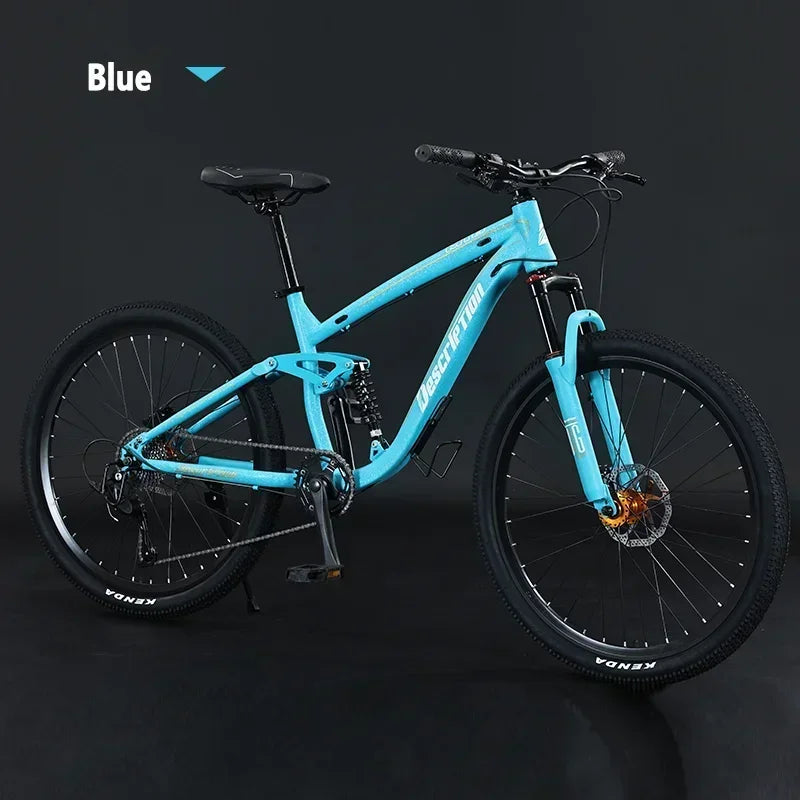 27.5 inch mountain bike soft tail MTB 9/10 speed Cross Country bike hydraulic disc brakes shock absorption downhill bicicleta