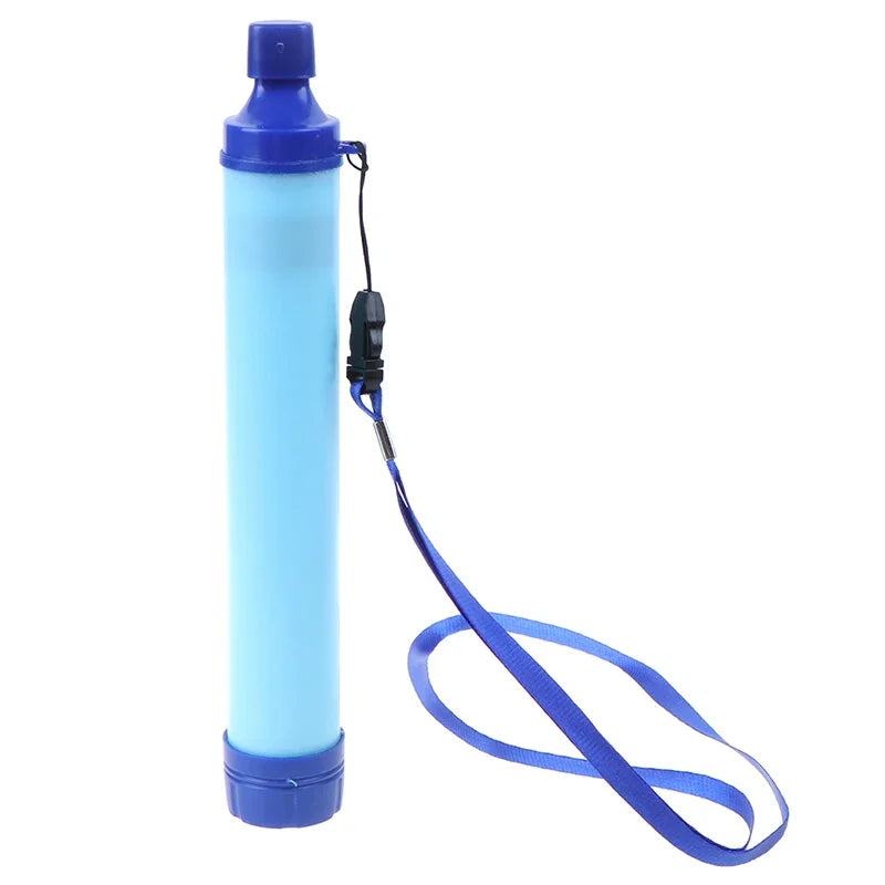 Filtre à eau extérieur 1 pièce, système de Filtration d'eau en paille personnel, purificateur d'eau de survie d'urgence pour Camping randonnée escalade