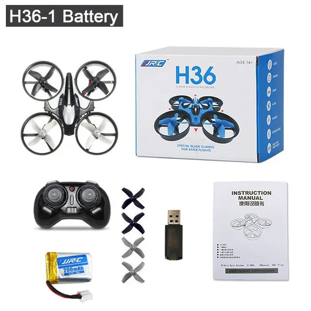 Jjrc H36 Mini Dron 3D Flip modo sin cabeza drones presión de aire altura mantener RC cuadricóptero FPV competición Dron juguetes para niños