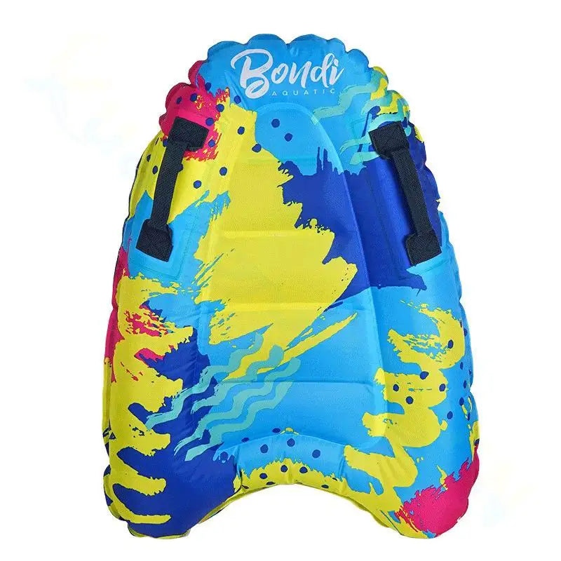 Tabla de surf hinchable para niños, Bodyboard portátil con asas, tabla de surf de playa, alfombrilla flotante para nadar