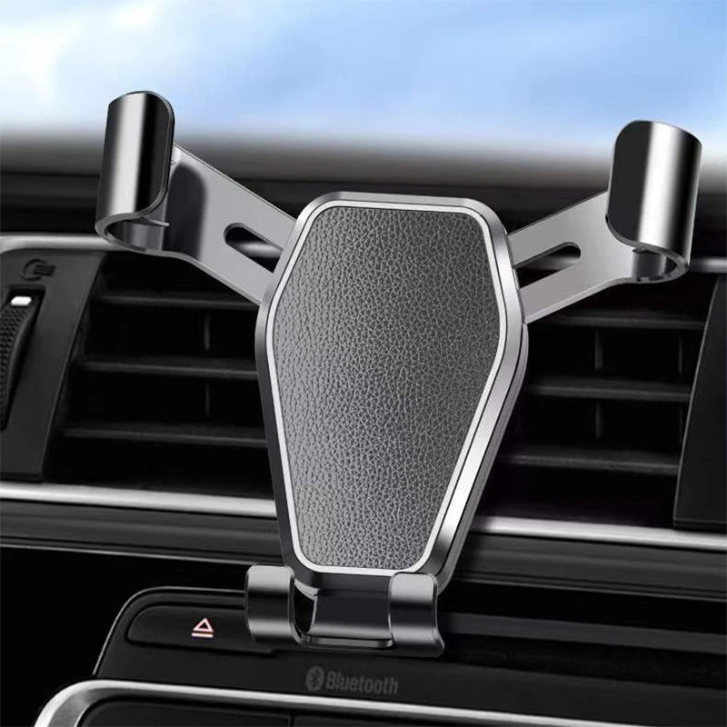 Support Téléphone Voiture Multifonction Gravité — Pare-Soleil Miroir Tableau Bord GPS Smartphone