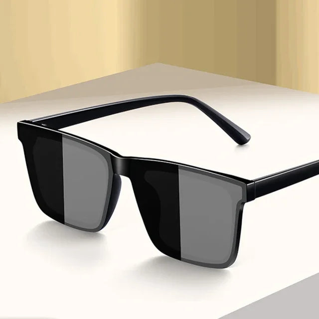 New Men's Driving Sunglasses Anti-UV Concave Shape Ladies Long Frame UV400 Sunglasses Gafas De Sol
