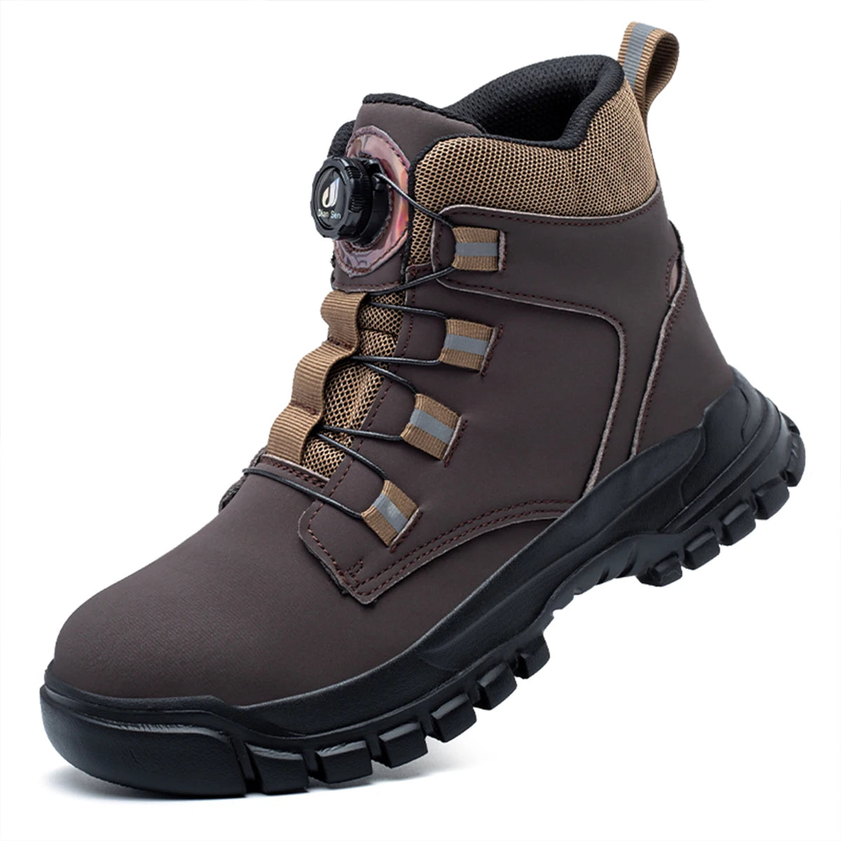 Bottes de Sécurité Imperméables Acier Homme — Anti-Écrasement & Motard