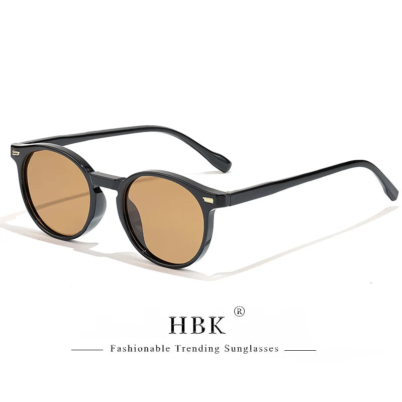 Lunettes de soleil polarisées pour hommes rondes TR90 — conduite, sport, UV400, hommes et femmes