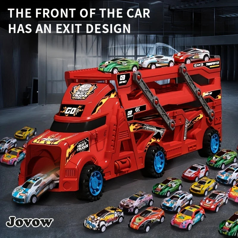Children's special simulated police toy car, send 6 cars, Halloween and Christmas gifts for boys and girls