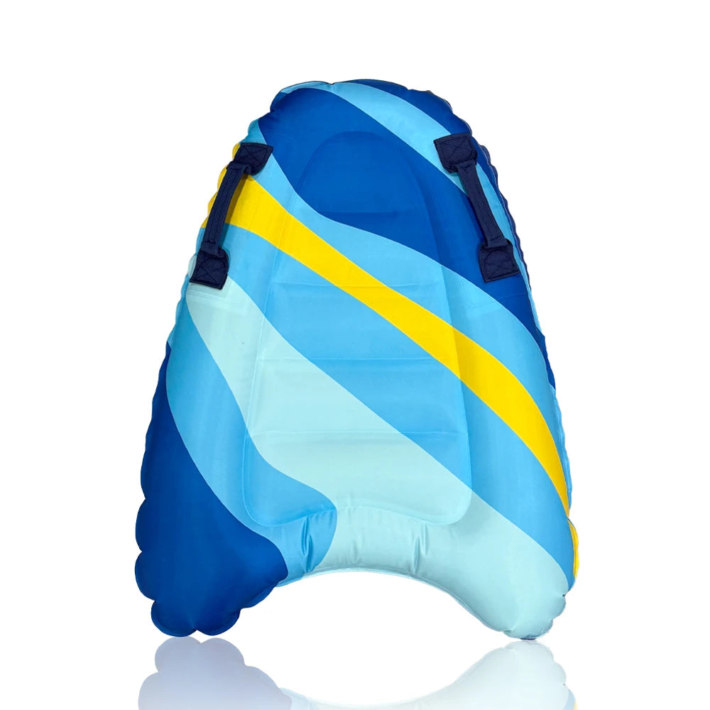 Tabla de surf inflable de PVC grueso, 1 unidad, para natación, surf en el mar y esquí acuático portátil, adecuada para vacaciones en la playa y la piscina