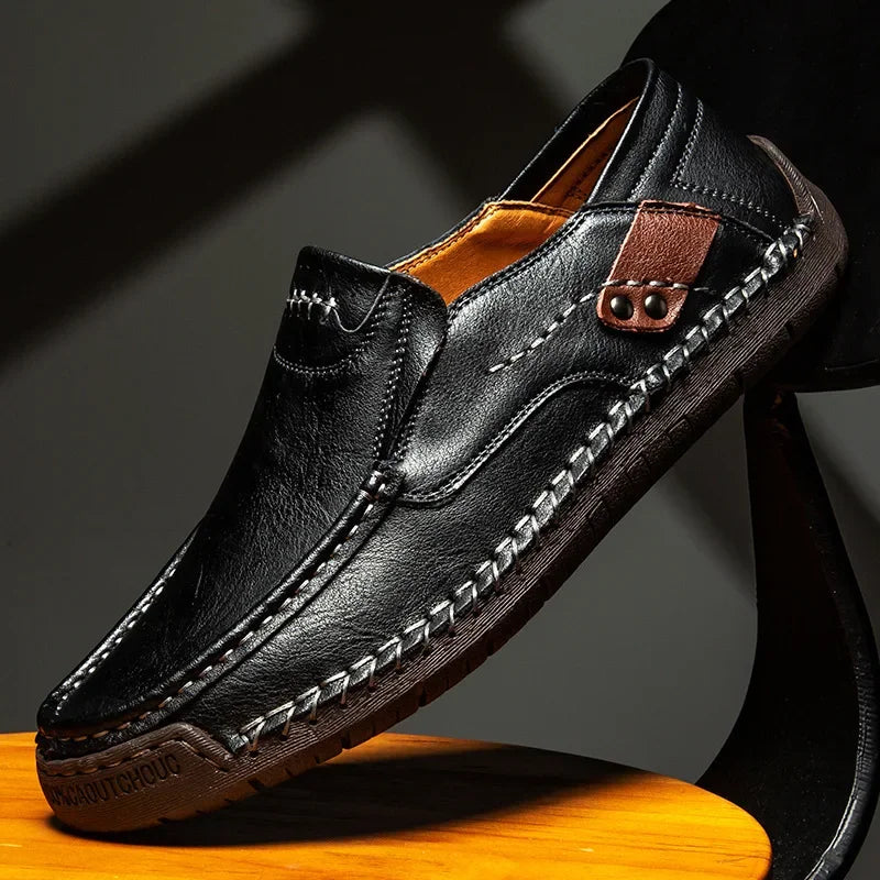 Mocassins en Cuir pour Homme — Élégance & Confort Premium