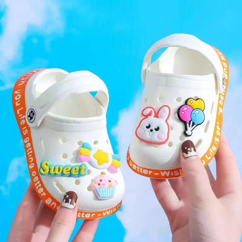 Sandales EVA Enfant Motif Dessin Animé — Antidérapantes, Plage & Été