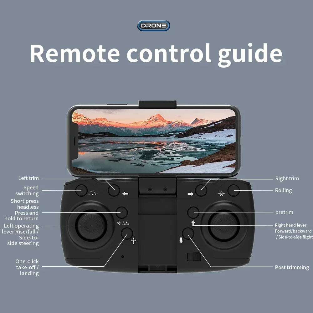 Nouveau Drone E88 Pro RC 4K professionnel avec caméra double HD grand Angle 1080P pliable quadrirotor WIFI FPV maintien en hauteur