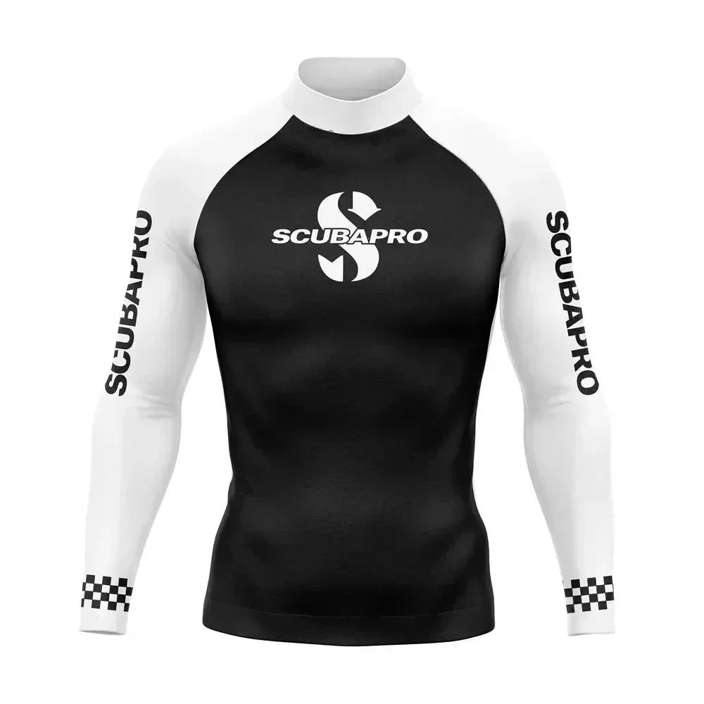 Combinaison de Surf pour hommes, Protection solaire Uv, combinaisons de plongée à manches longues, séchage rapide, vêtements de Sport serrés pour natation, Protection contre les éruptions cutanées