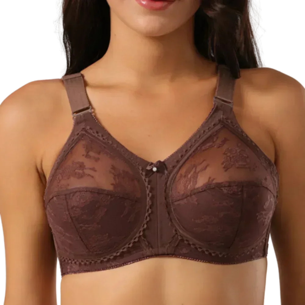 Soutien-gorge Minimiseur Grande Taille en Dentelle — Maintien & Confort