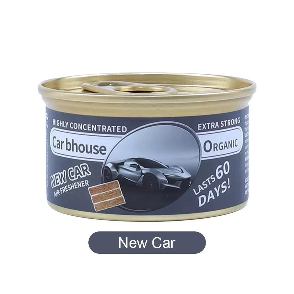 Desodorizantes de coche, suministros para coche, bloques de madera enlatados, Explosión de sabor a café, suministros desodorantes de aromaterapia para coches extranjeros