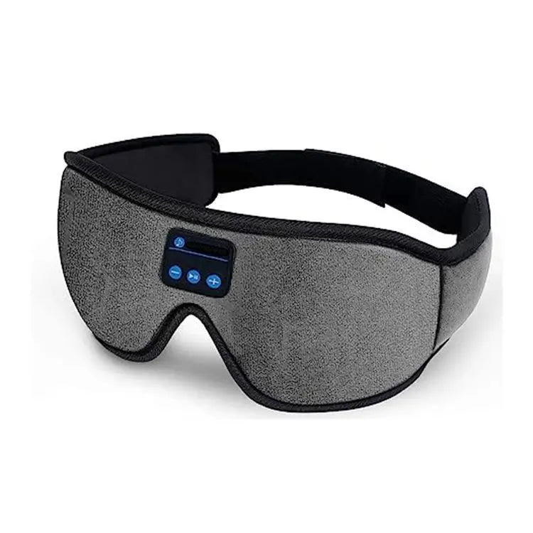 3D Bluetooth Sleep Headphones with Built-in HD Speaker, Eye Mask, Music Playback, Sleep Headset