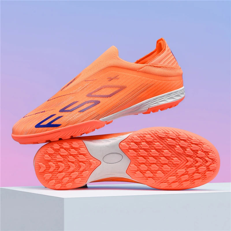 Chaussures de Football Sans Lacets FG — Niveau Avancé, Tailles EU 34–46