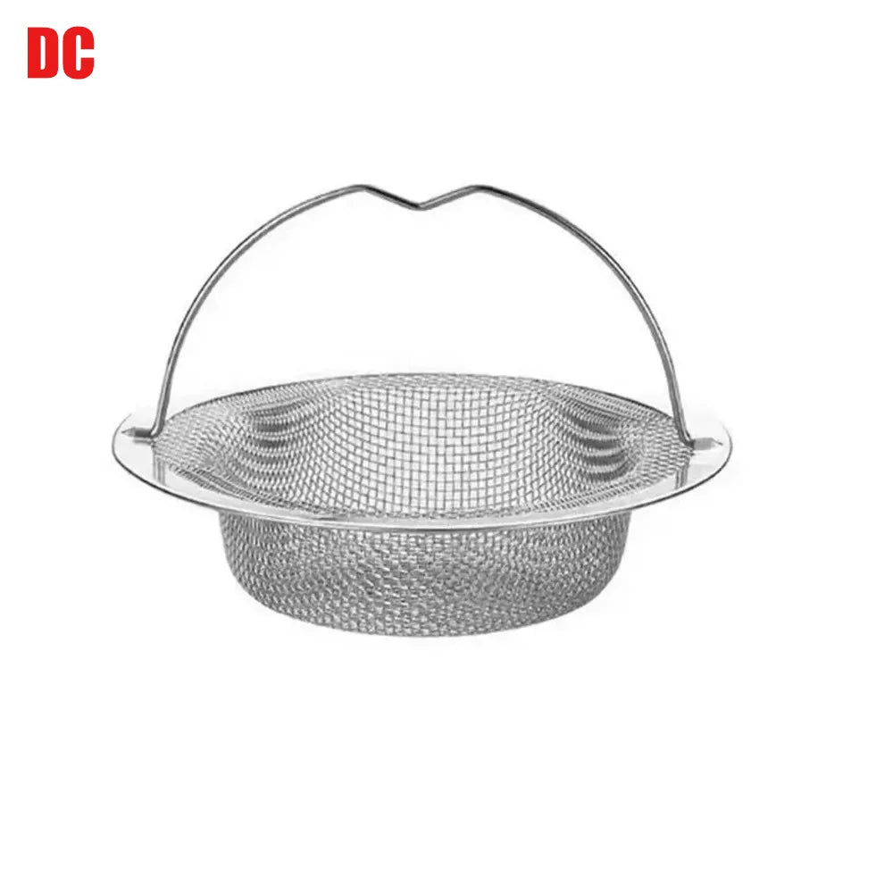 Filtre d'évier de cuisine en acier inoxydable, collecteur de résidus alimentaires/cheveux, gardez votre baignoire, 1 pièce