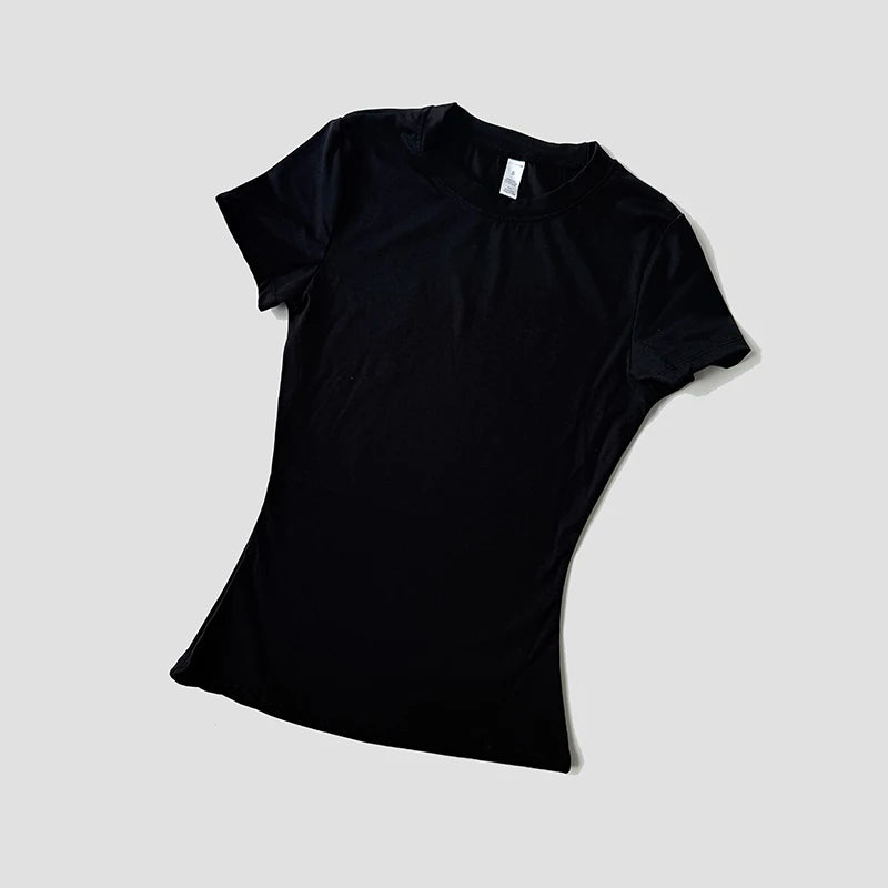 Women Seamless Yoga Top Sport T-Shirt Fitness Clothing Short Sleeve Yoga Shirt Gym Crop Top Running Activewear