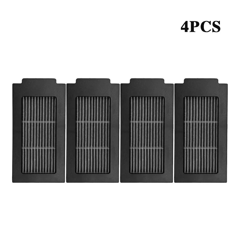 Accessoires pour aspirateur robot T50 PRO OMNI — brosses latérales, vadrouilles, filtres HEPA, sacs à poussière