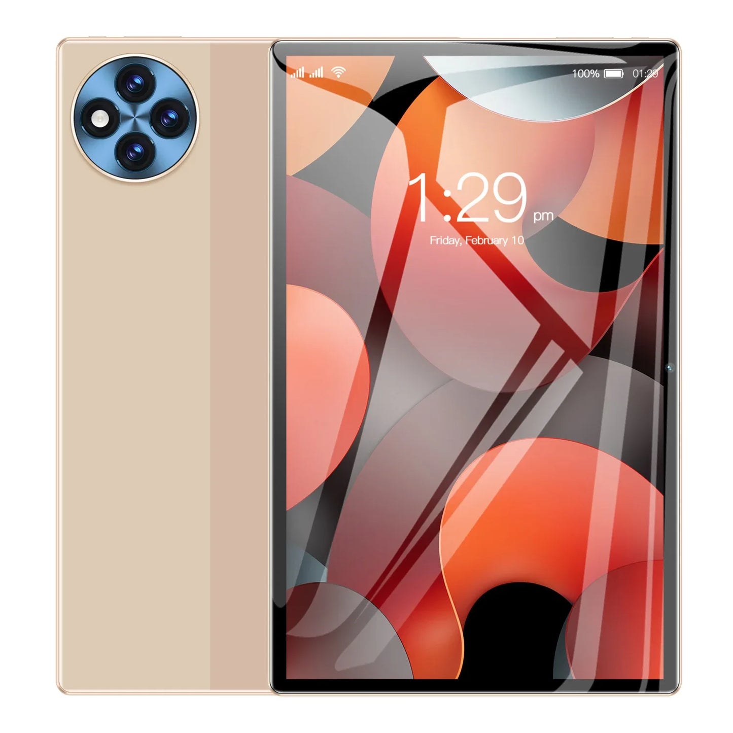Android 14 Global Version Tablet PC, 10.1" HD Screen, 5G WiFi GPS, Snapdragon 888 10 Cores, 10000mAh Battery, 12GB RAM 512GB ROM