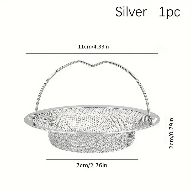 Kitchen sink strainer with handle, RV kitchen sink, sink waste strainer, stainless steel sink dishwasher hopper, restaurant sink 1 piece