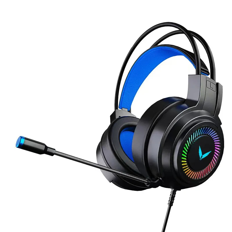 G58 auriculares gaming con cable 7.1 canales PUBG, cascos para ordenador portátil