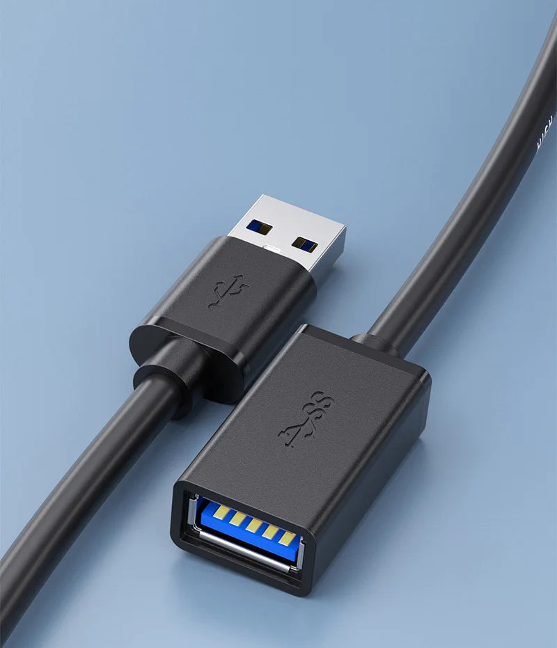 Câble d'extension USB 0.5/1/2/3/5 M, cordon de données 3.0 pour ordinateur portable TV SSD USB 3 0 mâle à femelle, connecteur d'imprimante pour caméra d'ordinateur