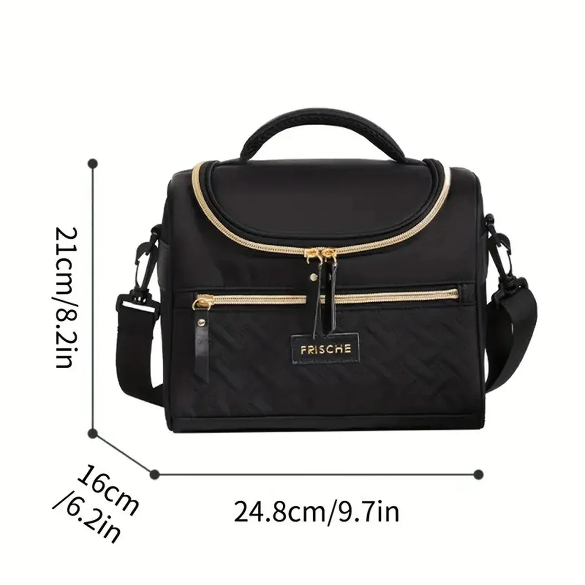Sac à déjeuner Portable, boîte thermique alimentaire, Durable, étanche, refroidisseur de bureau, boîte à déjeuner avec bandoulière, sac de pique-nique pour Couples unisexe