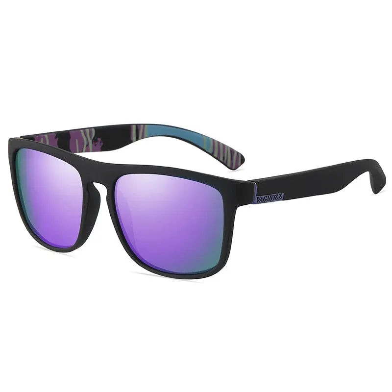VAGHOZZ Classic Brand Sunglasses Men UV400 Fishing Sunglasses Women Square Outdoor Male Sport Eyewear Driving Shades