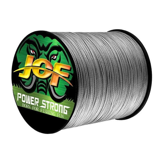 JOF-Ligne de pêche tressée Multimessieurs Carp Fly, 4 Brins, 100m, 300m, 500m, Multicolore, Japon Spinning Extreme PE, Bain Weave