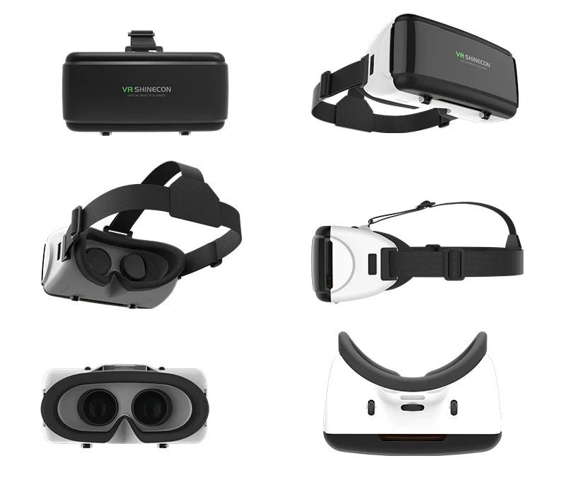 VR Shinecon 3D Virtual Reality Glasses Headset for Mobile Phones Smartphones Binoculars Video Game Wireless Lens